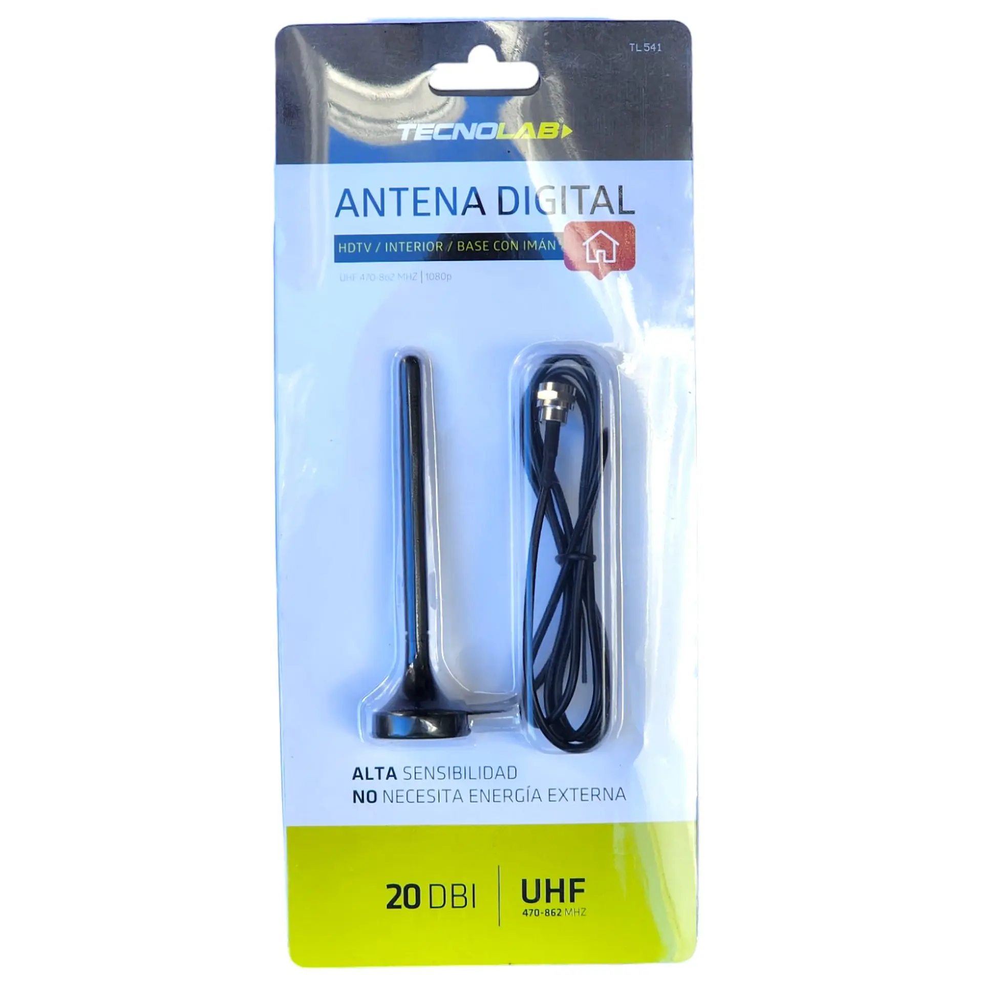 Mini Antena TV DH Digital HDTV Tecnolab 20 Dbi 2