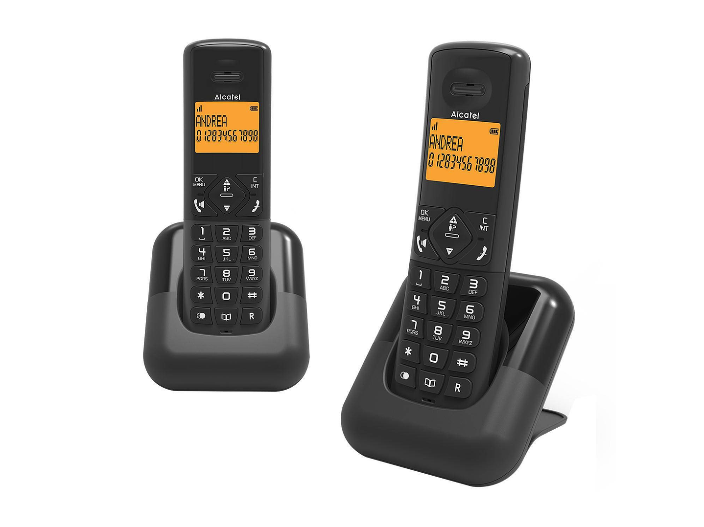 Pack 2 Teléfonos Inalámbricos Alcatel E610 Duo 1