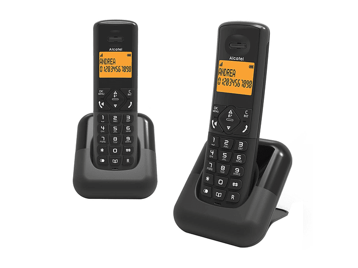 Pack 2 Teléfonos Inalámbricos Alcatel E610 Duo 1