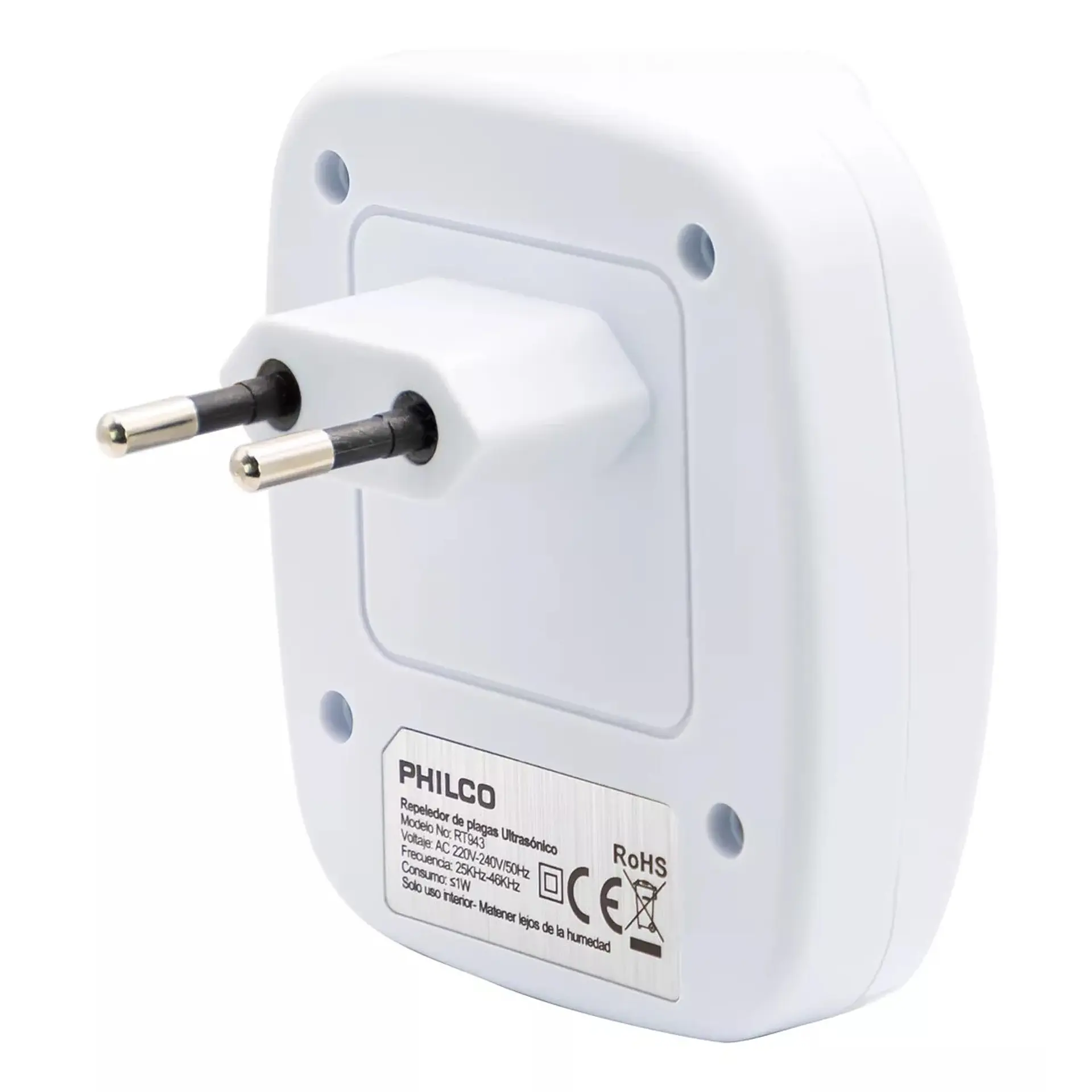 Repelente de Ratas y Ratones Philco RT943 ultrasónico 7
