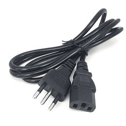 Cable Fuente de Poder Para PC 1.8mts