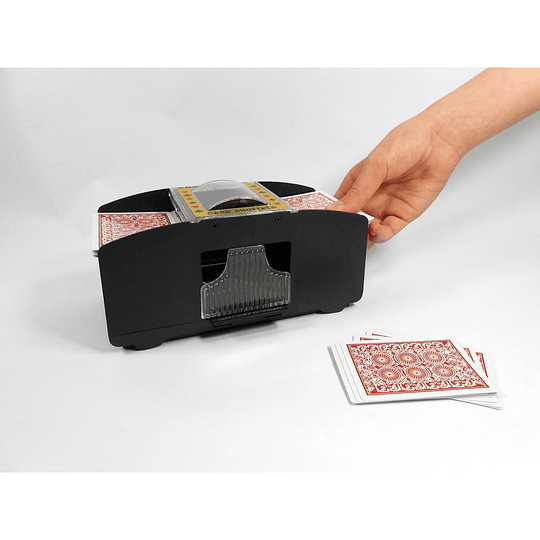 Mezclador Barajador De Cartas Automático Poker A Pilas