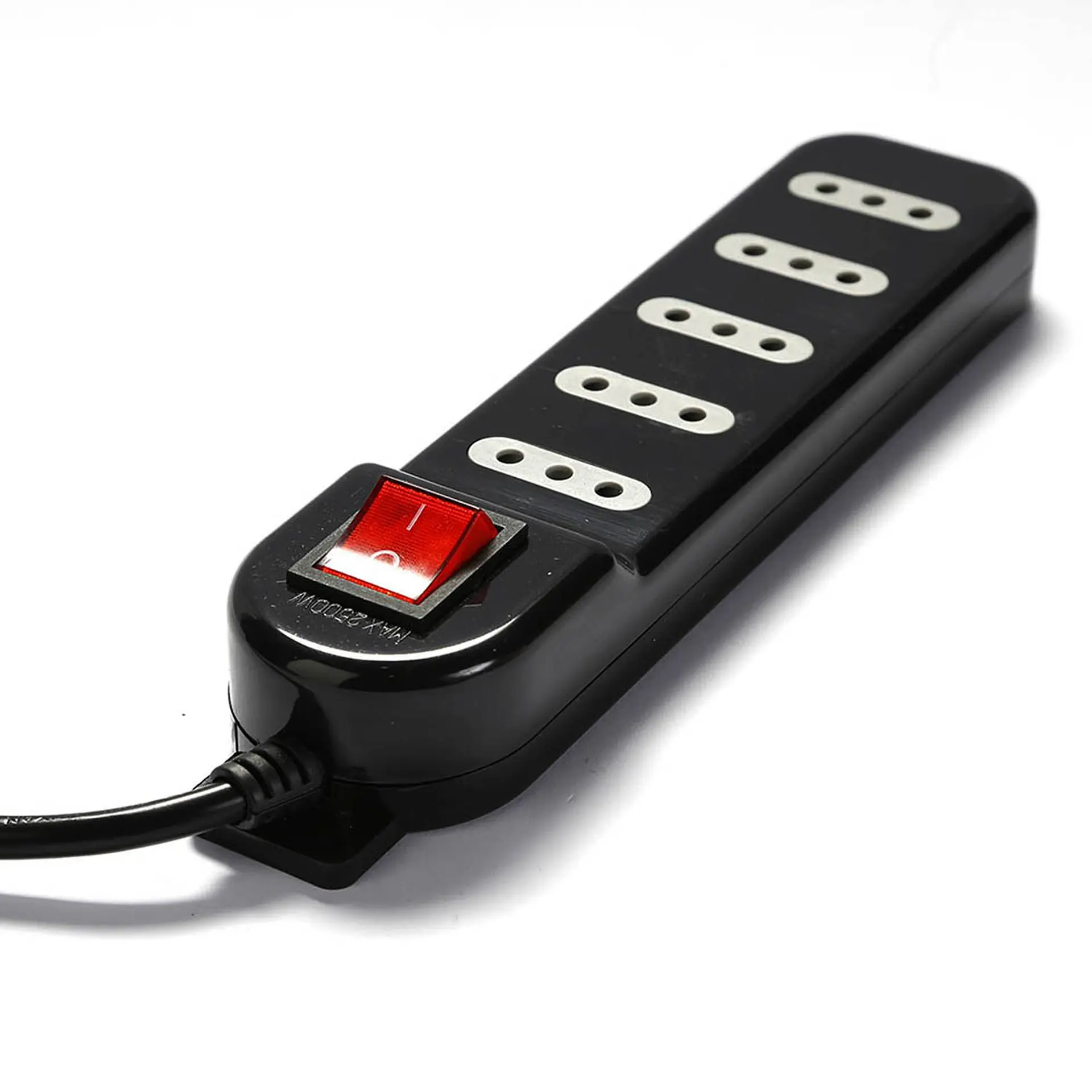 Alargador Electrico Macrotel 5 Mts 5 Pos Negro Switch ME-071B5 3