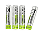 Pack 4 Pilas AAA Recargables Macrotel 1000mha MW-800 - Miniatura 2