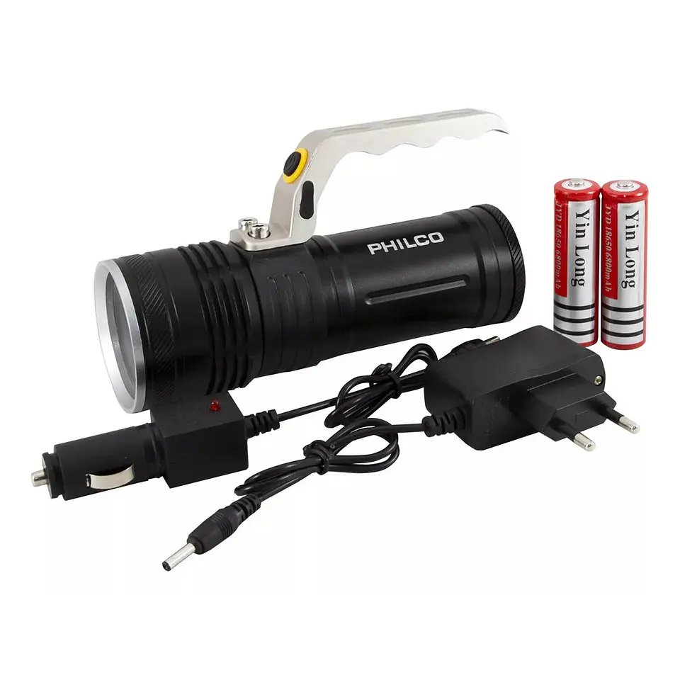 Linterna Led Cree Philco Recargable MN201 2
