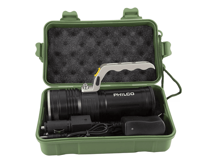 Linterna Led Cree Philco Recargable MN201 6