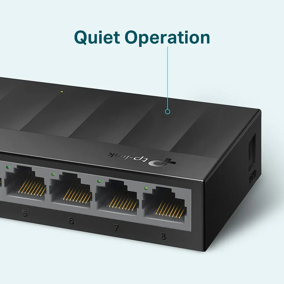 Switch Tp-Link 8-Port Gigabit 10/100/1000Mbp LS1008G 4