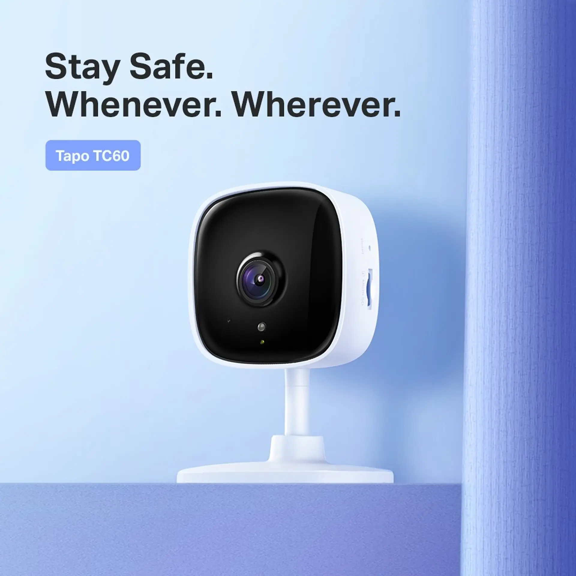 Cámara Wi-Fi de seguridad Tapo TC60 Interior 3