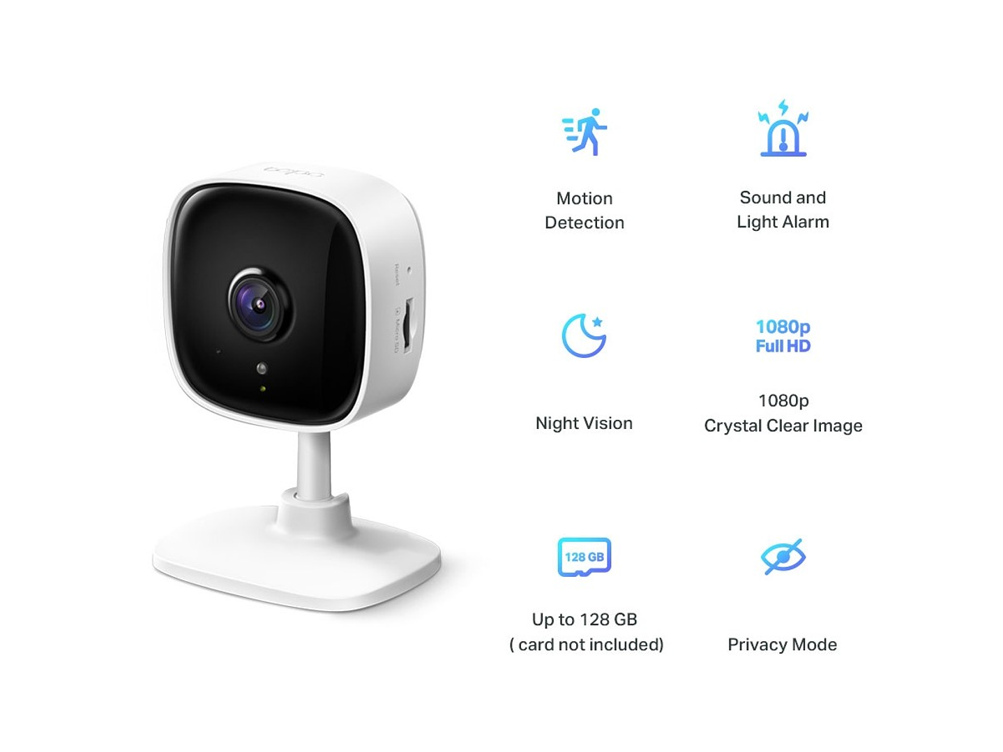 Cámara Wi-Fi de seguridad Tapo TC60 Interior 4