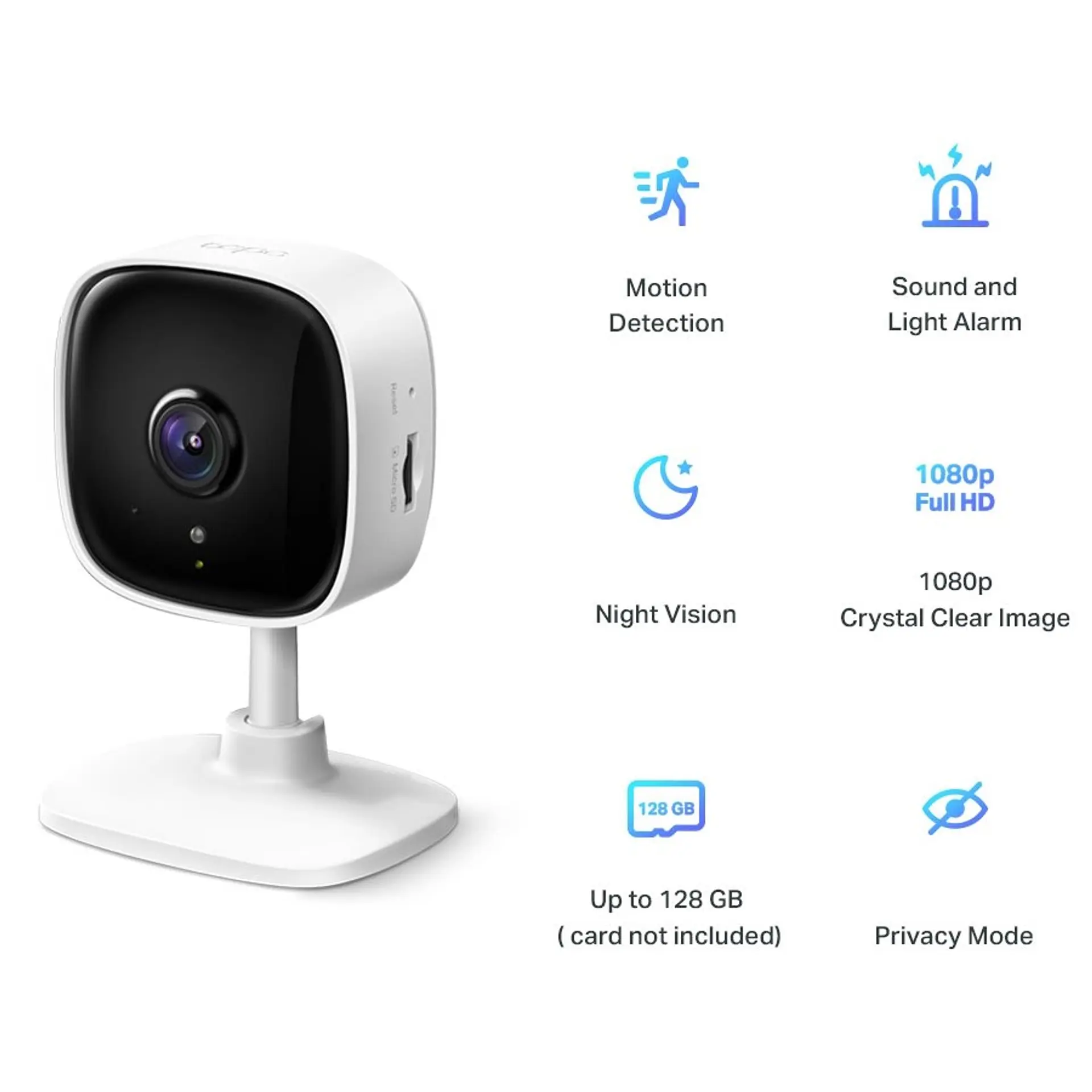 Cámara Wi-Fi de seguridad Tapo TC60 Interior 4