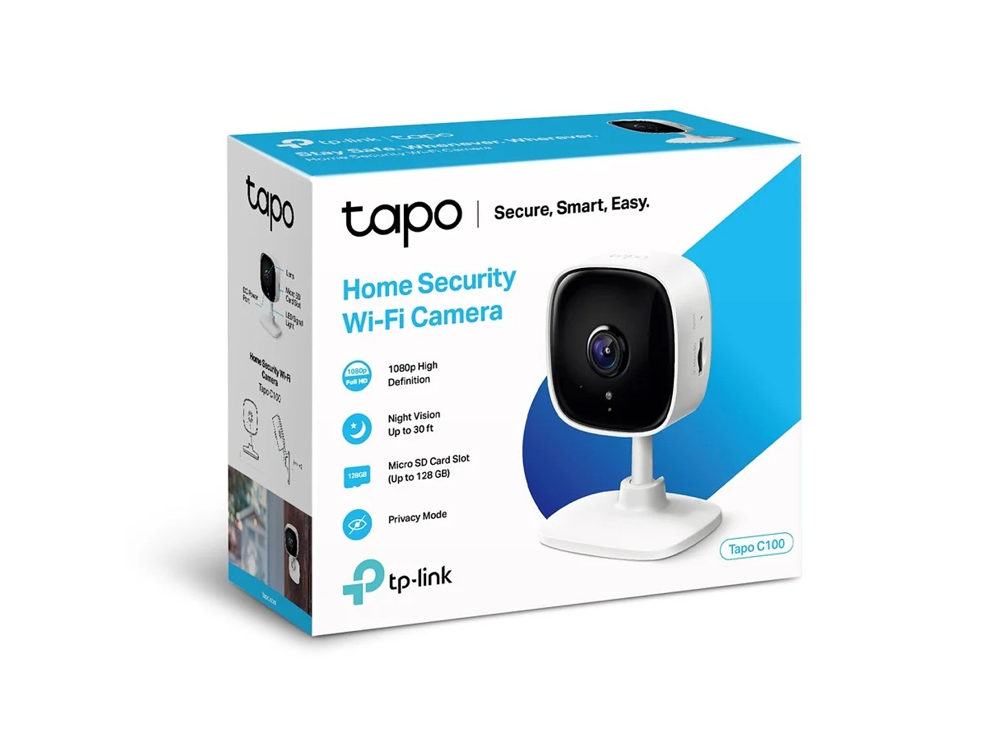 Cámara Wi-Fi de seguridad Tapo TC60 Interior 6