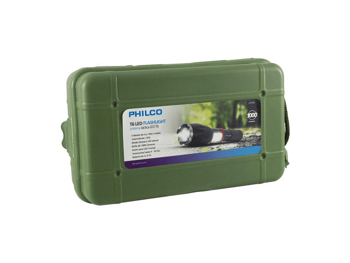 Linterna Dual Led Cree Recargable Philco SW936 2