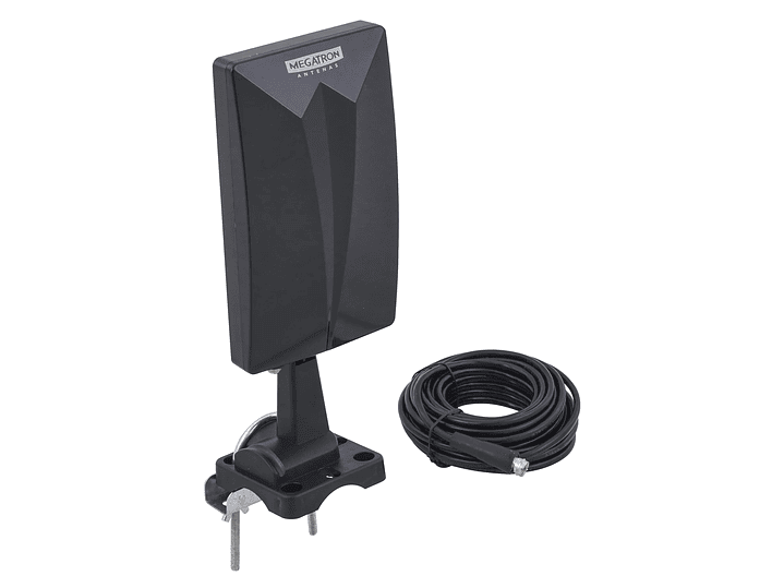 Antena TV Digital HDTV Megatron TVD con Cable 8mt 1