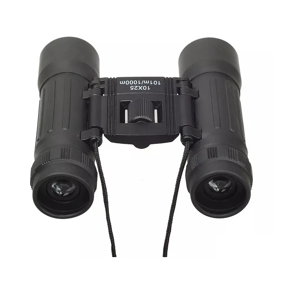 Binocular 10x25 Metálicos Dbbin51 Negro  1