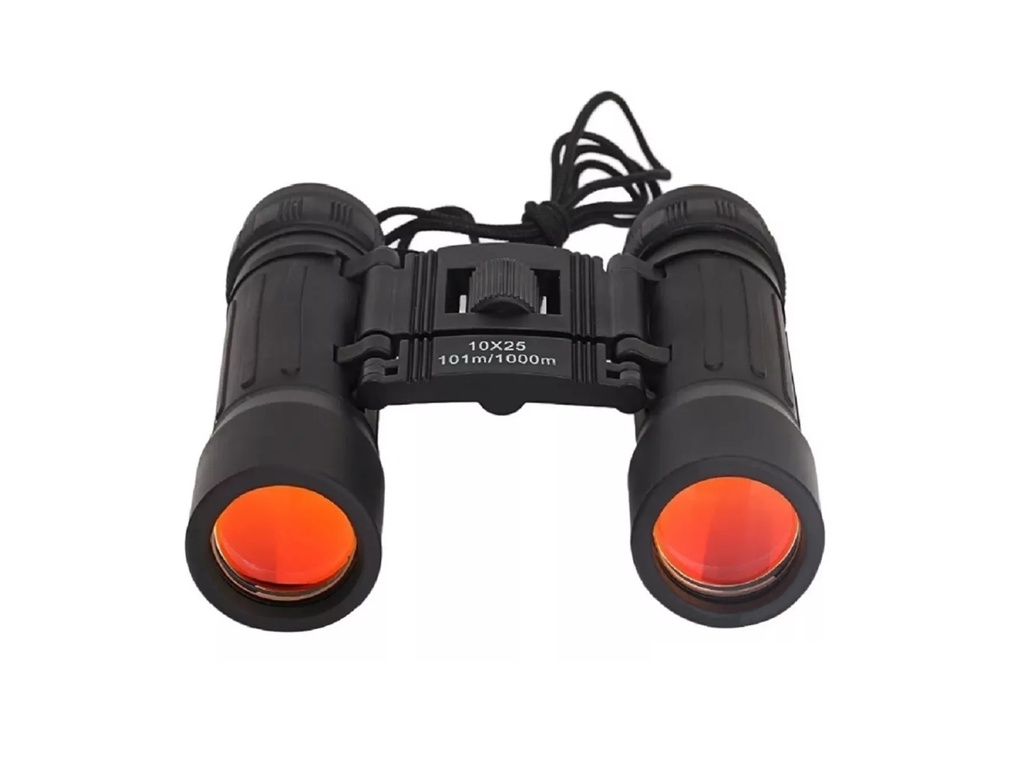 Binocular 10x25 Metálicos Dbbin51 Negro  4