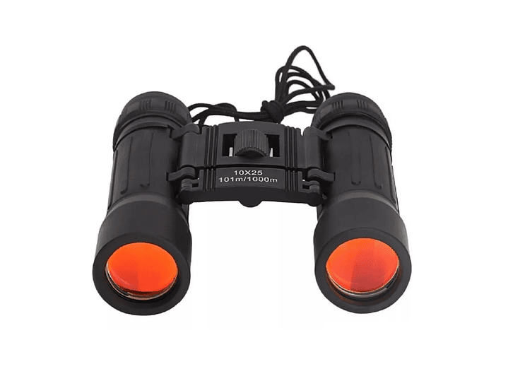 Binocular 10x25 Metálicos Dbbin51 Negro  4