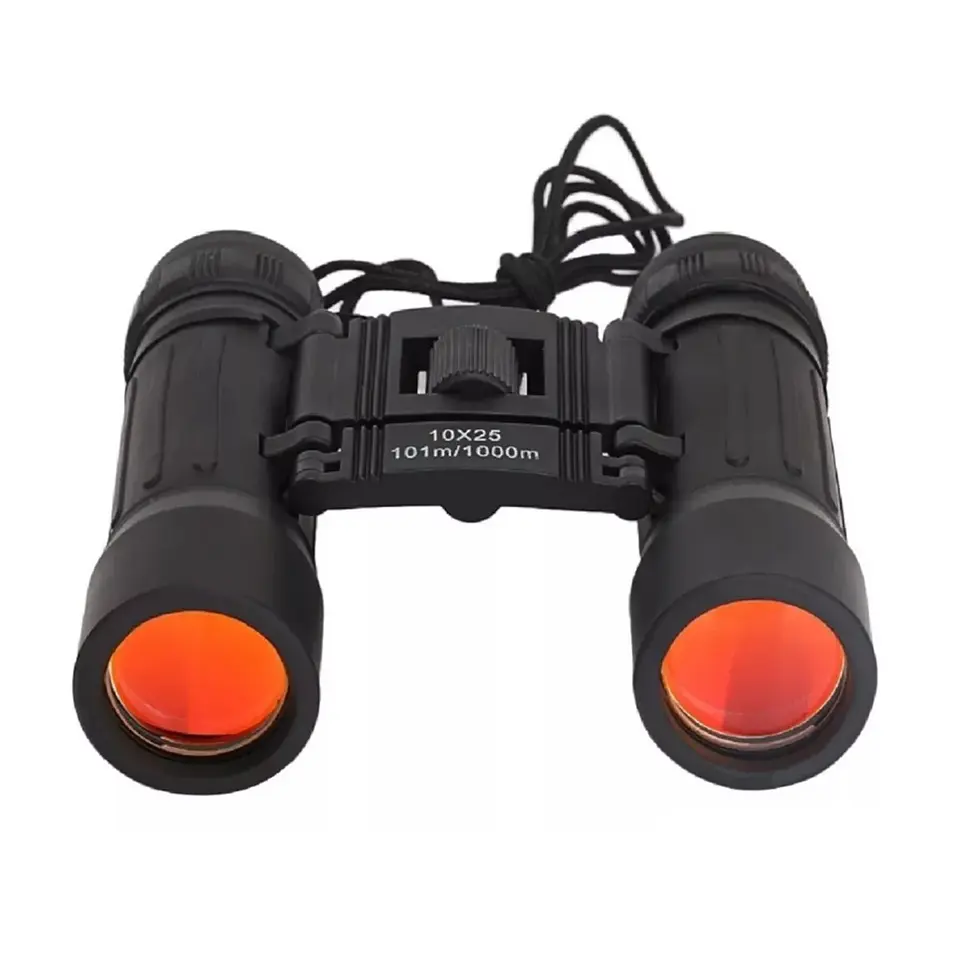 Binocular 10x25 Metálicos Dbbin51 Negro  4