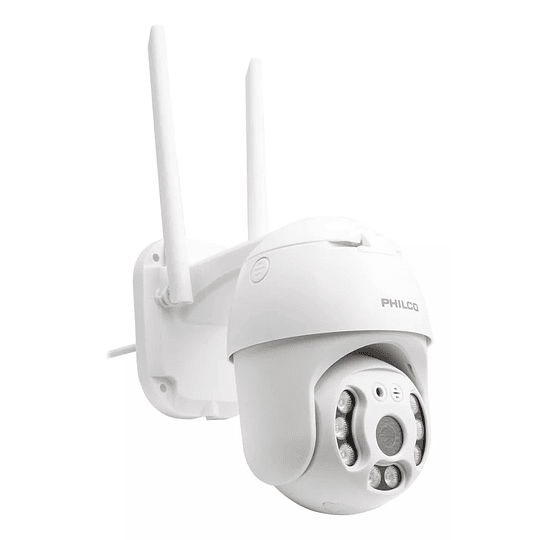 Cámara Seguridad Wifi Philco 1080p Ptz 2.0 Mp H265 W4120