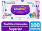 Toallitas Húmedas Emuwipes Superior 100 Un - Miniatura 1