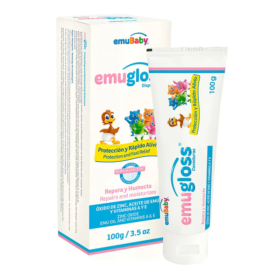 Pomada Protectora Bebe Emugloss 100gr 2