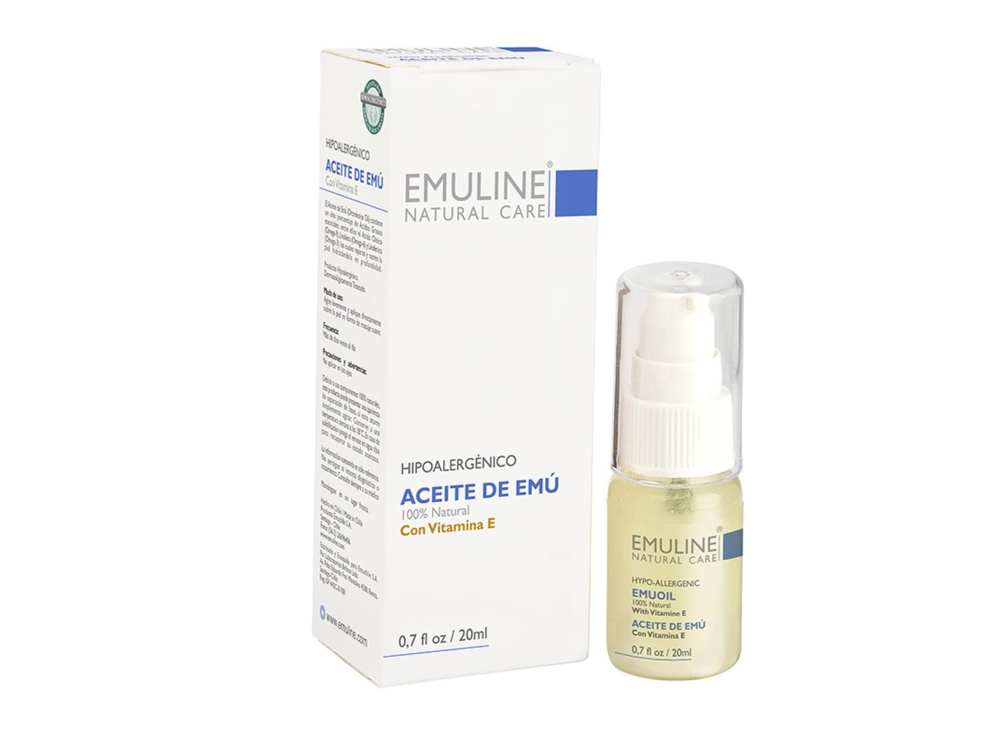 Emuline Aceite Emu Con Vitamina E 20ml  1