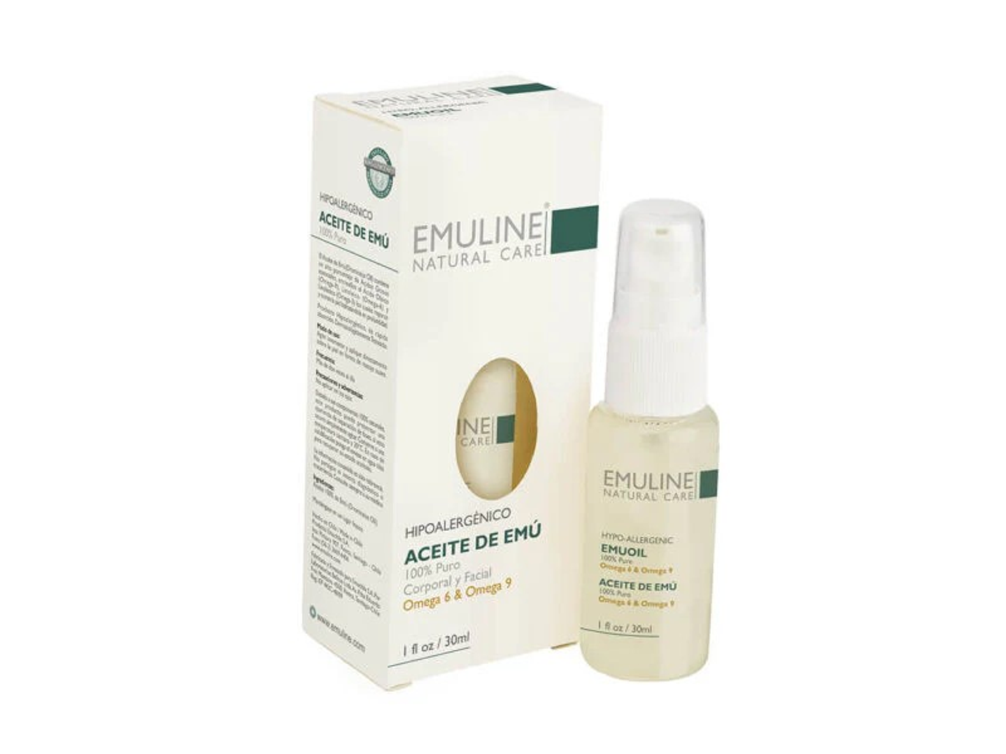 Emuline Aceite emu 100% puro 30 ml 1