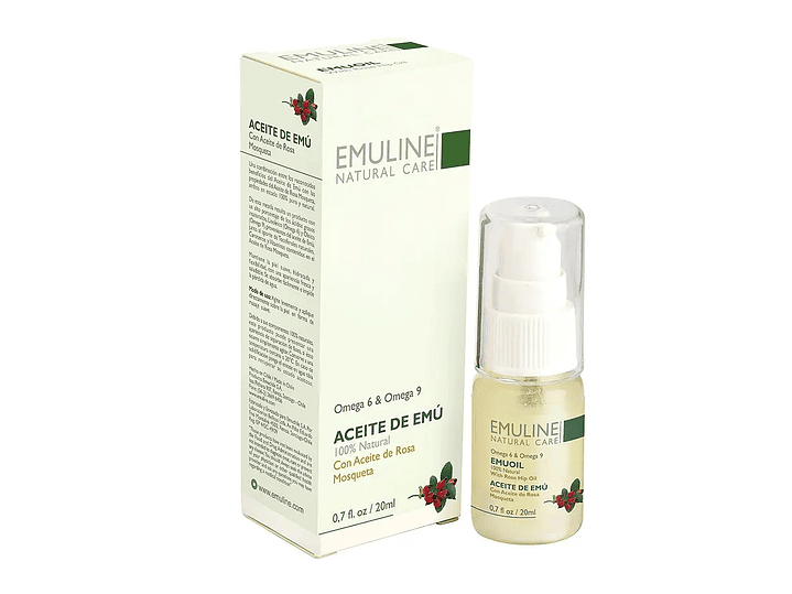 Emuline Aceite Emu Con Rosa Mosqueta 20ml  1