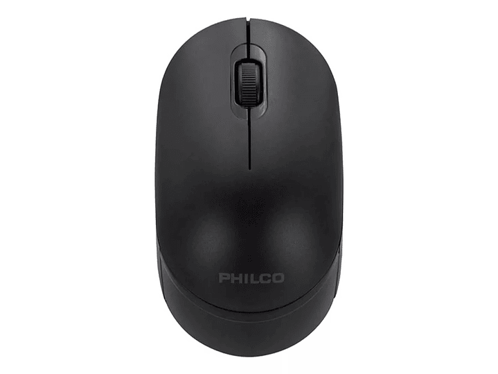 Mouse Inalámbrico Philco 7315B Negro 1