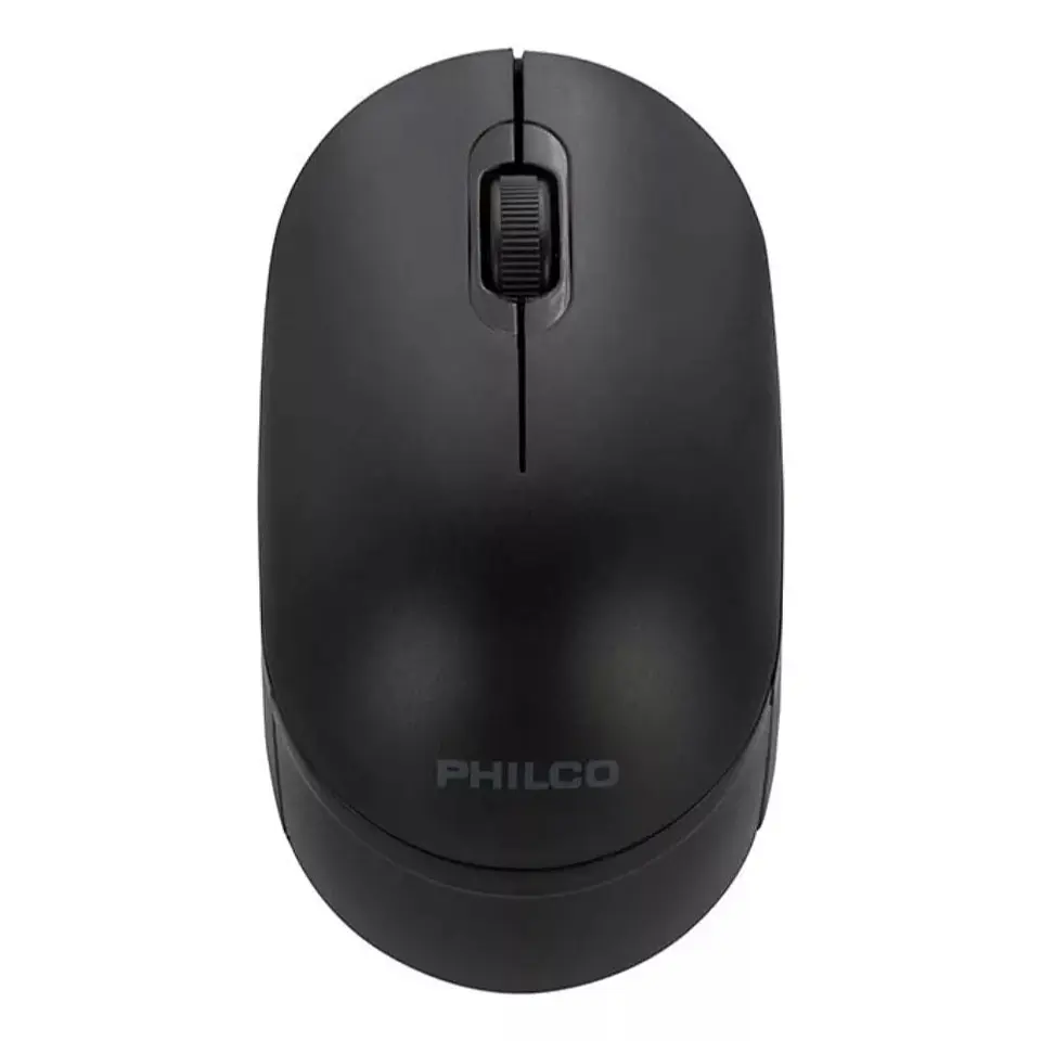 Mouse Inalámbrico Philco 7315B Negro 1