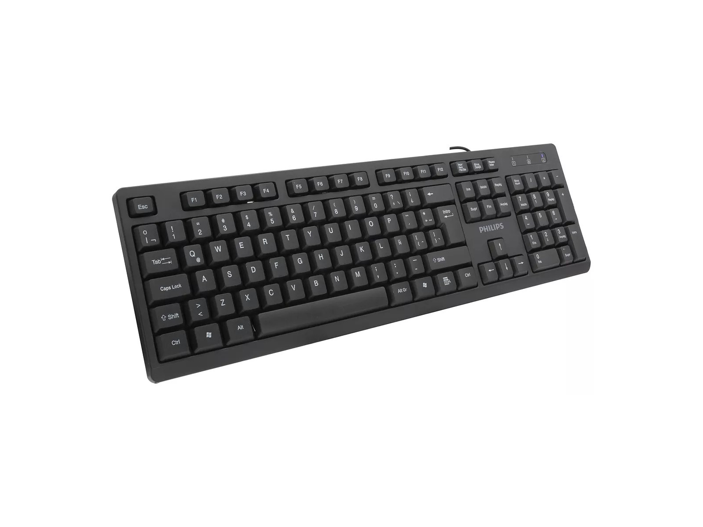 Teclado Usb Alámbrico Philips K234 SPK6234 2