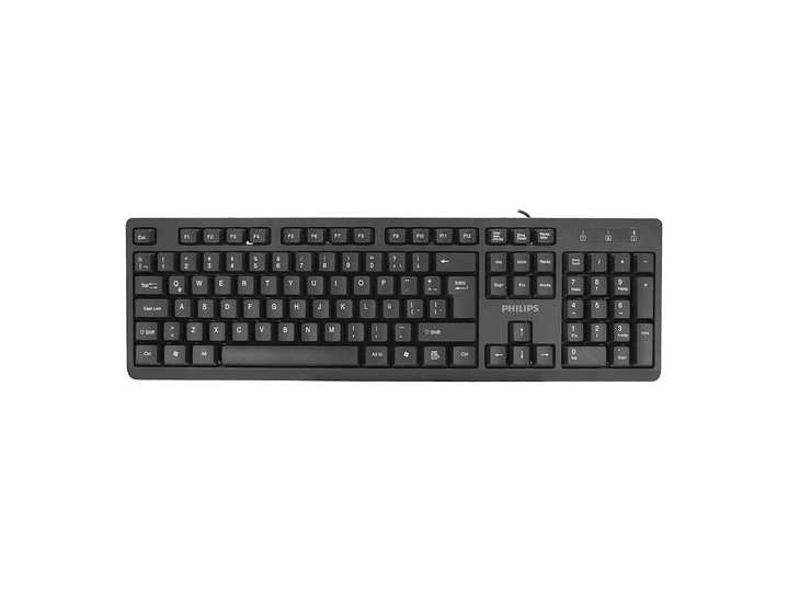Teclado Usb Alámbrico Philips K234 SPK6234 4