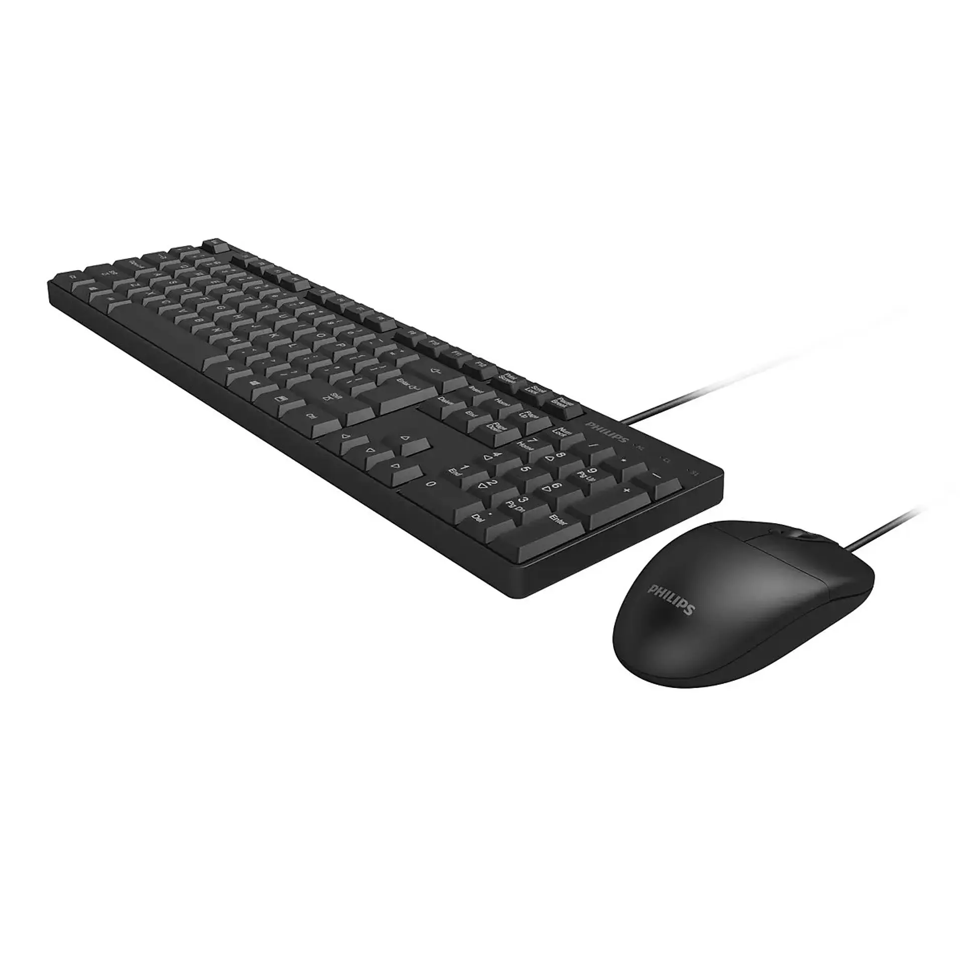 Kit Combo Teclado y Mouse Philips C224 SPT6254 3