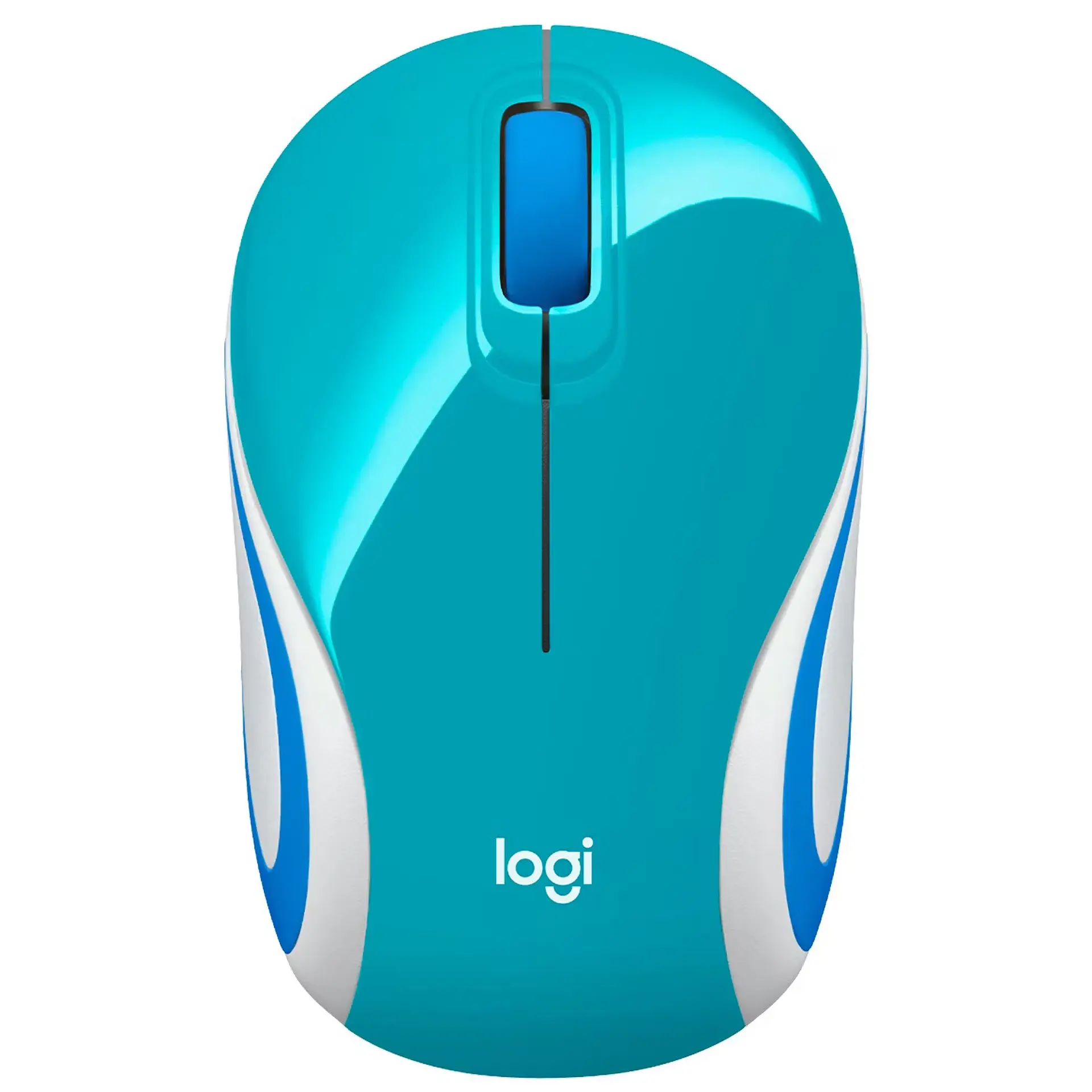 Mouse Inalambrico Logitech M187 Celeste 1