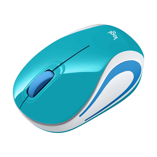 Mouse Inalambrico Logitech M187 Celeste