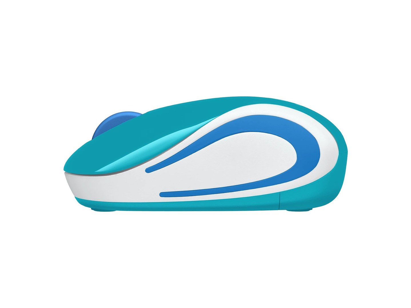 Mouse Inalambrico Logitech M187 Celeste 4