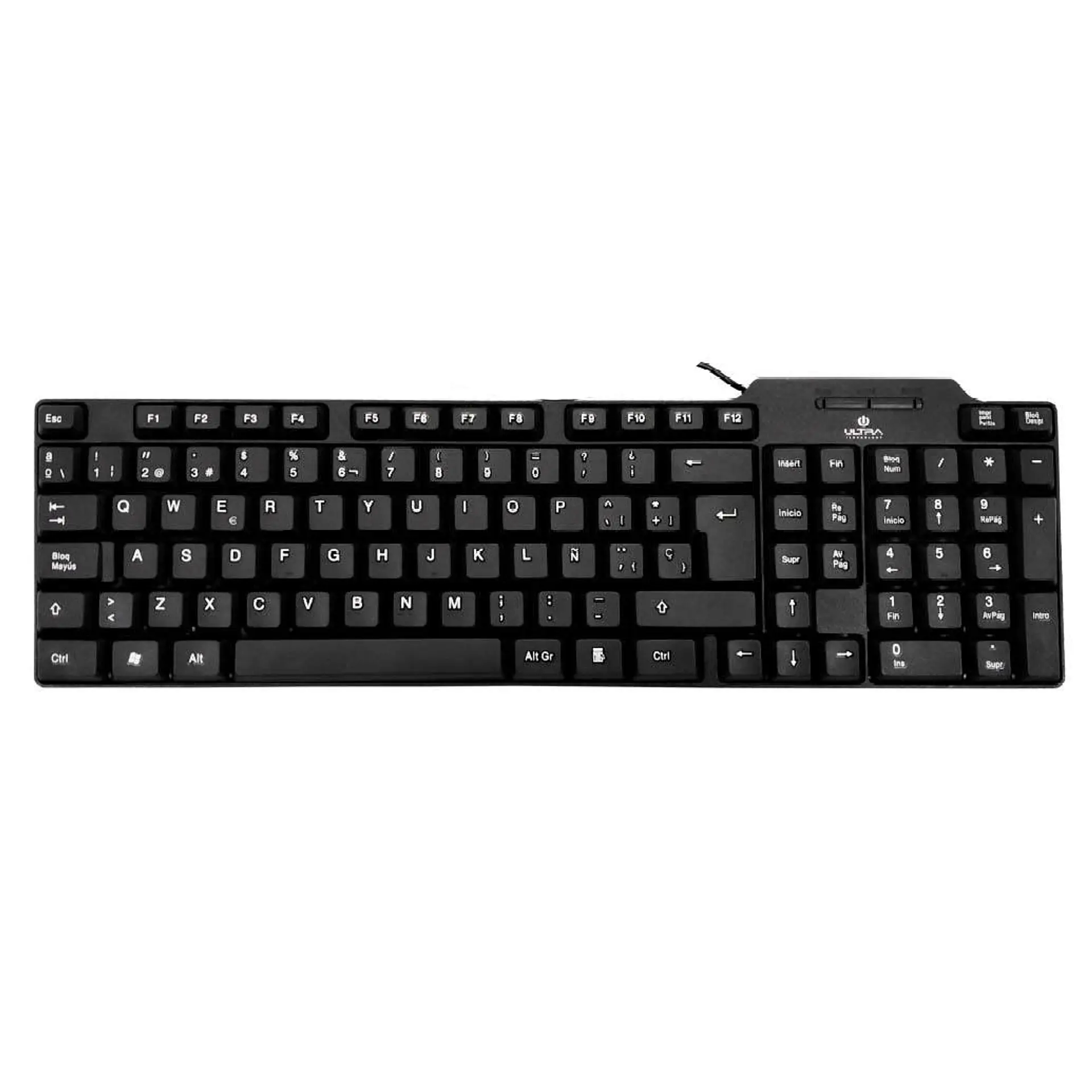 Teclado Alambrico USB Ultra UTO-K50UP 1