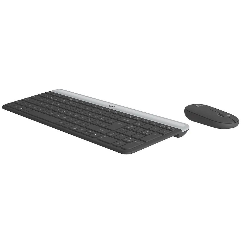 Kit Teclado y Mouse Inalámbrico Logitech MK470 Slim Combo 2