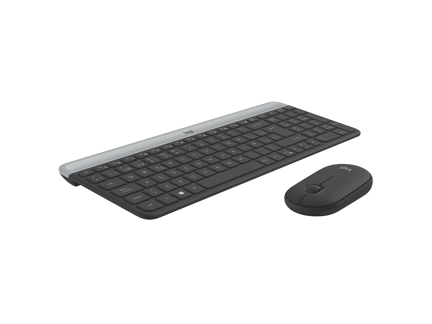 Kit Teclado y Mouse Inalámbrico Logitech MK470 Slim Combo 5