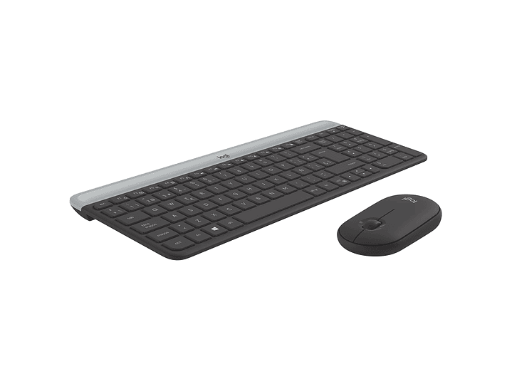 Kit Teclado y Mouse Inalámbrico Logitech MK470 Slim Combo 5