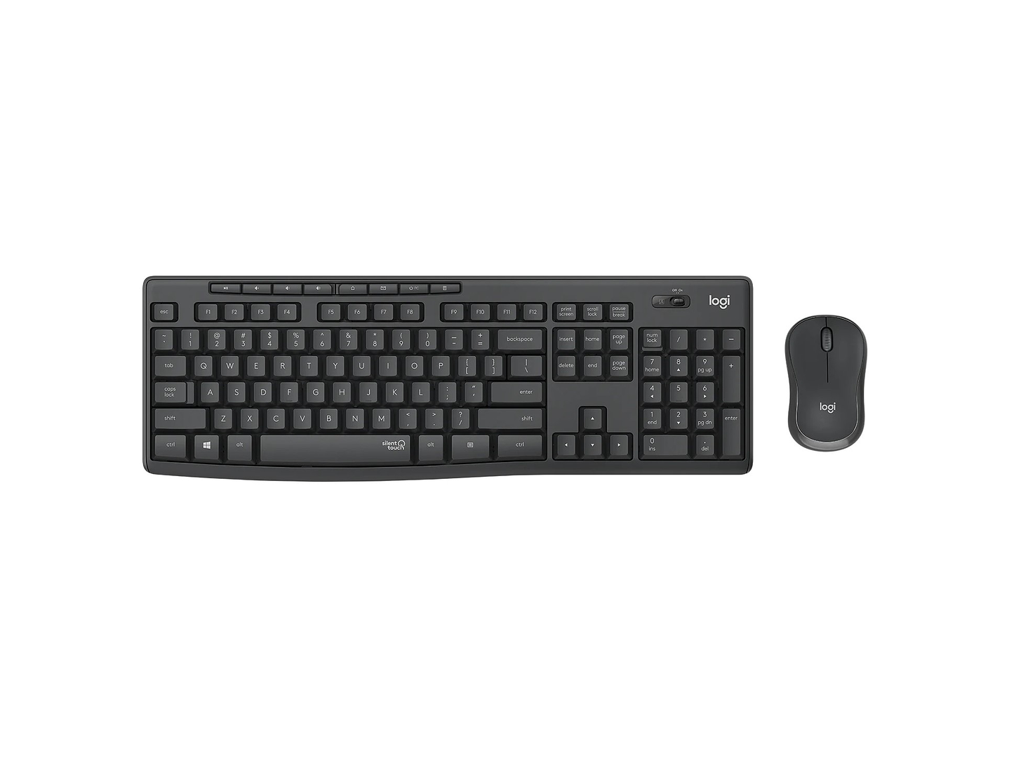 Kit Teclado y Mouse Inalámbrico Logitech MK295 Silent 1