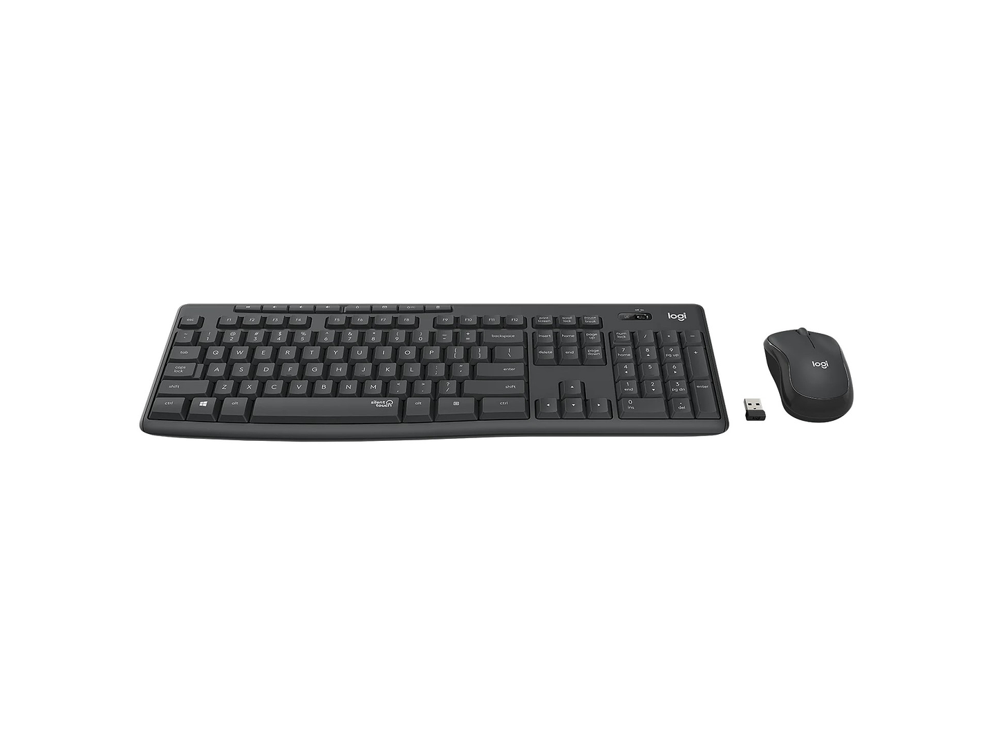 Kit Teclado y Mouse Inalámbrico Logitech MK295 Silent 2