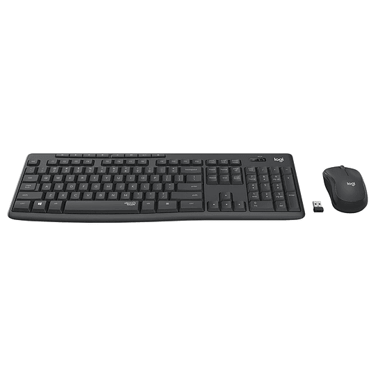 Kit Teclado y Mouse Inalámbrico Logitech MK295 Silent