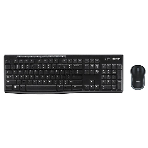 Kit Teclado y Mouse Inalámbrico Logitech MK270
