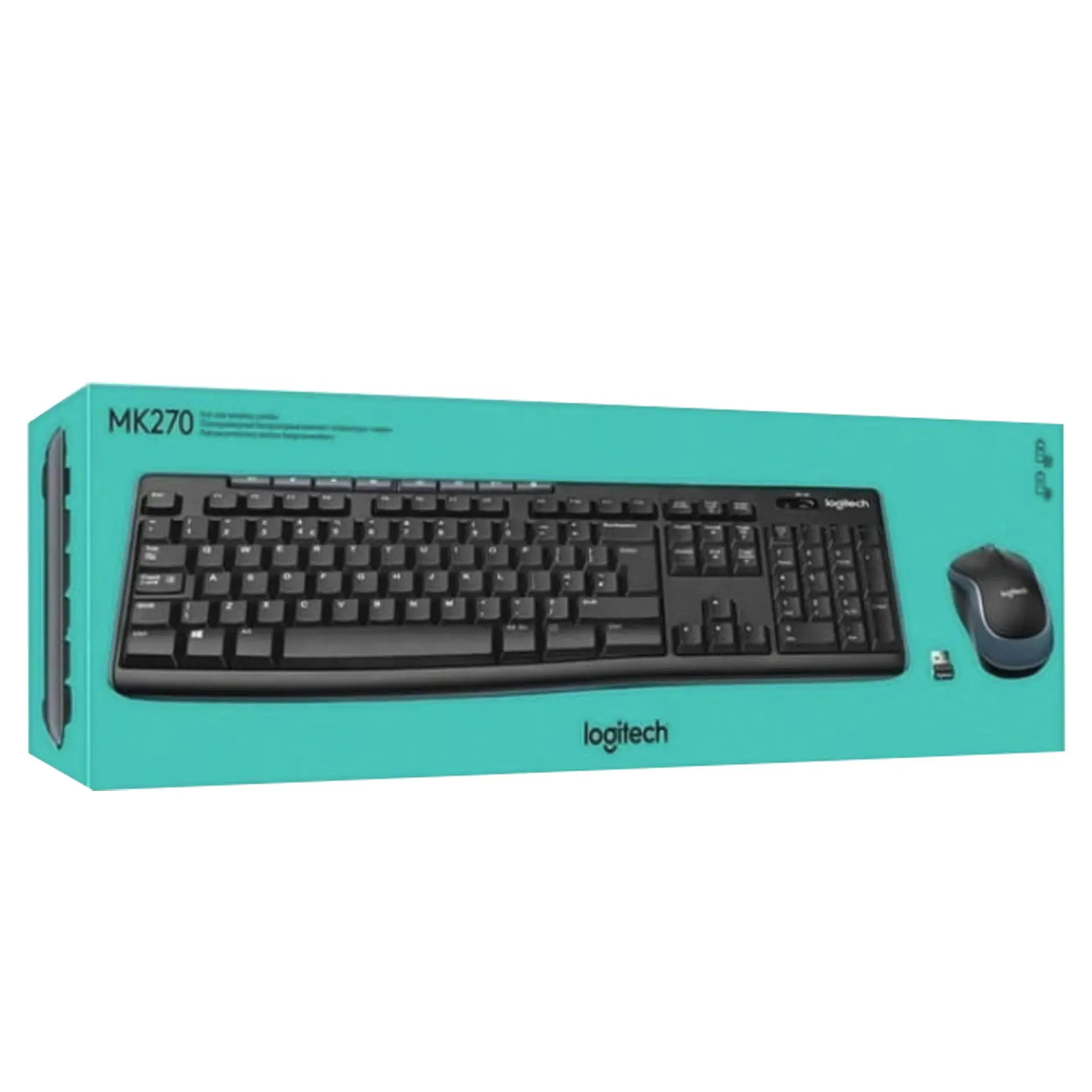 Kit Teclado y Mouse Inalámbrico Logitech MK270 7