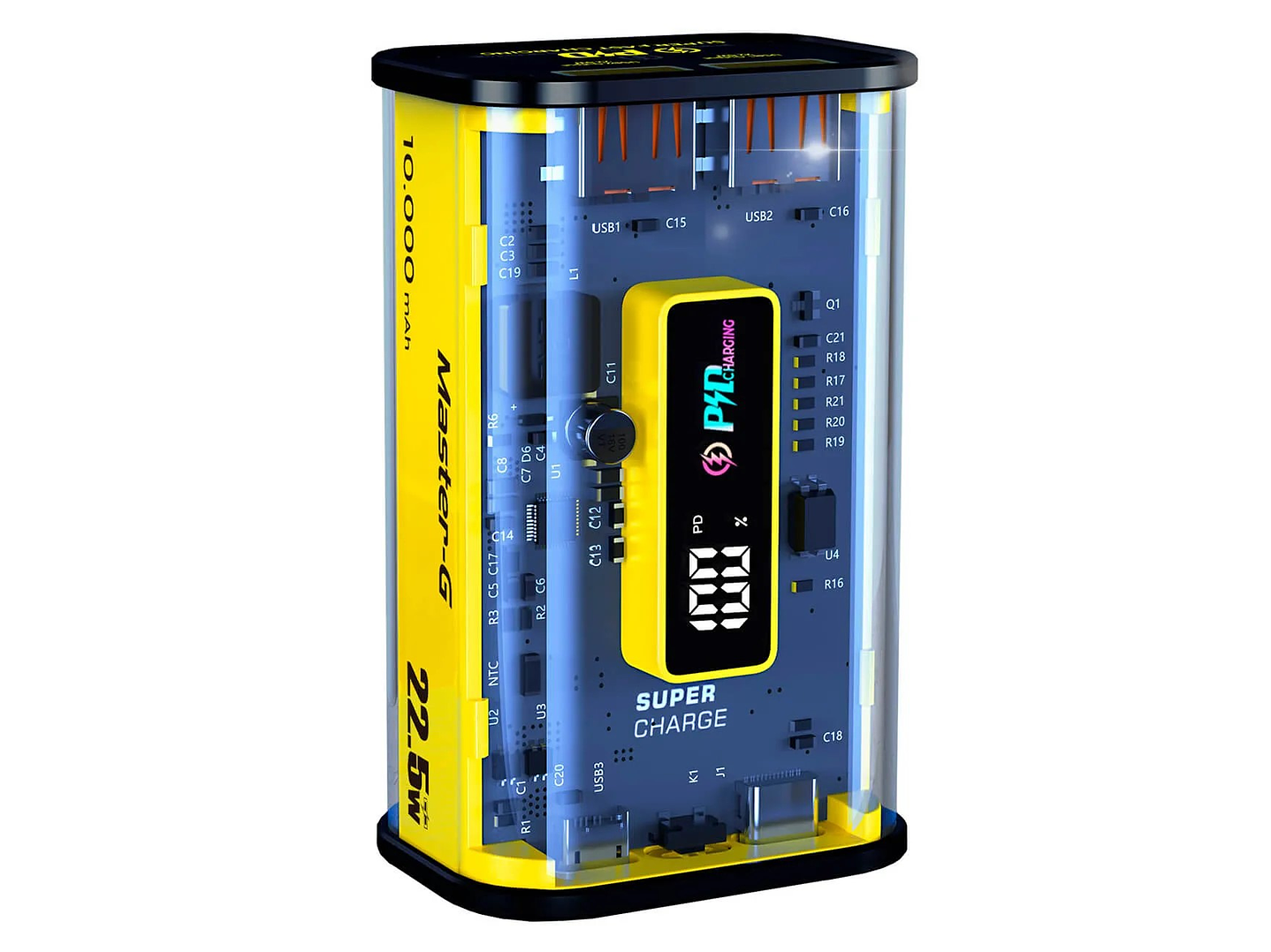 Batería Externa Power Bank 10000 Mah 22.5w Master-G 3