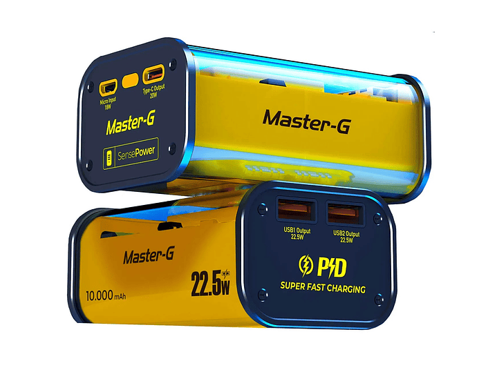 Batería Externa Power Bank 10000 Mah 22.5w Master-G 6