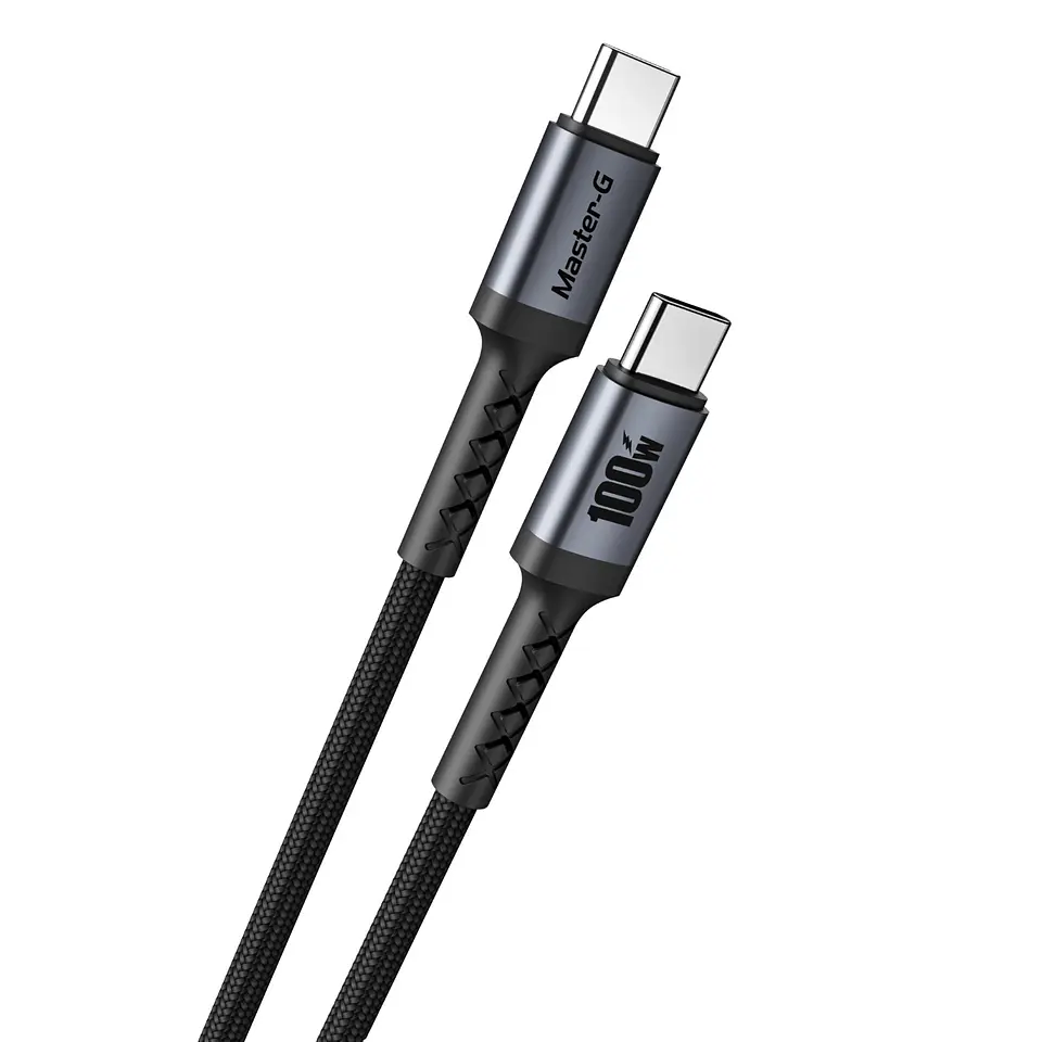 Cable De Carga Usb-C a C Antinudos 100W Master-G 1