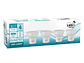 Pack 4 Ampolletas Led Macrotel GU10 5w 6500K Luz Fría - Miniatura 2
