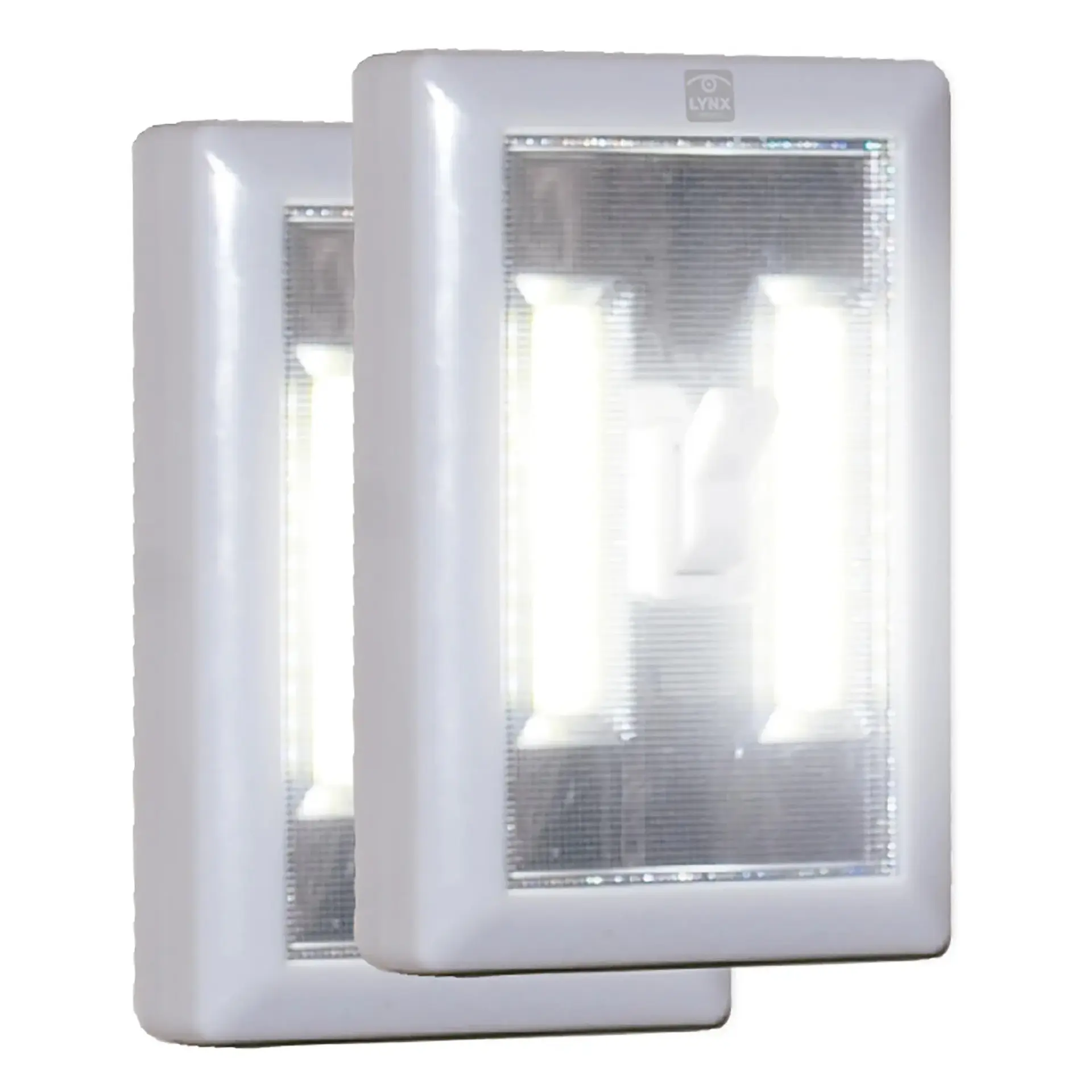 Kit 2 Luz De Emergencia Led A Pilas Lynx Security 2