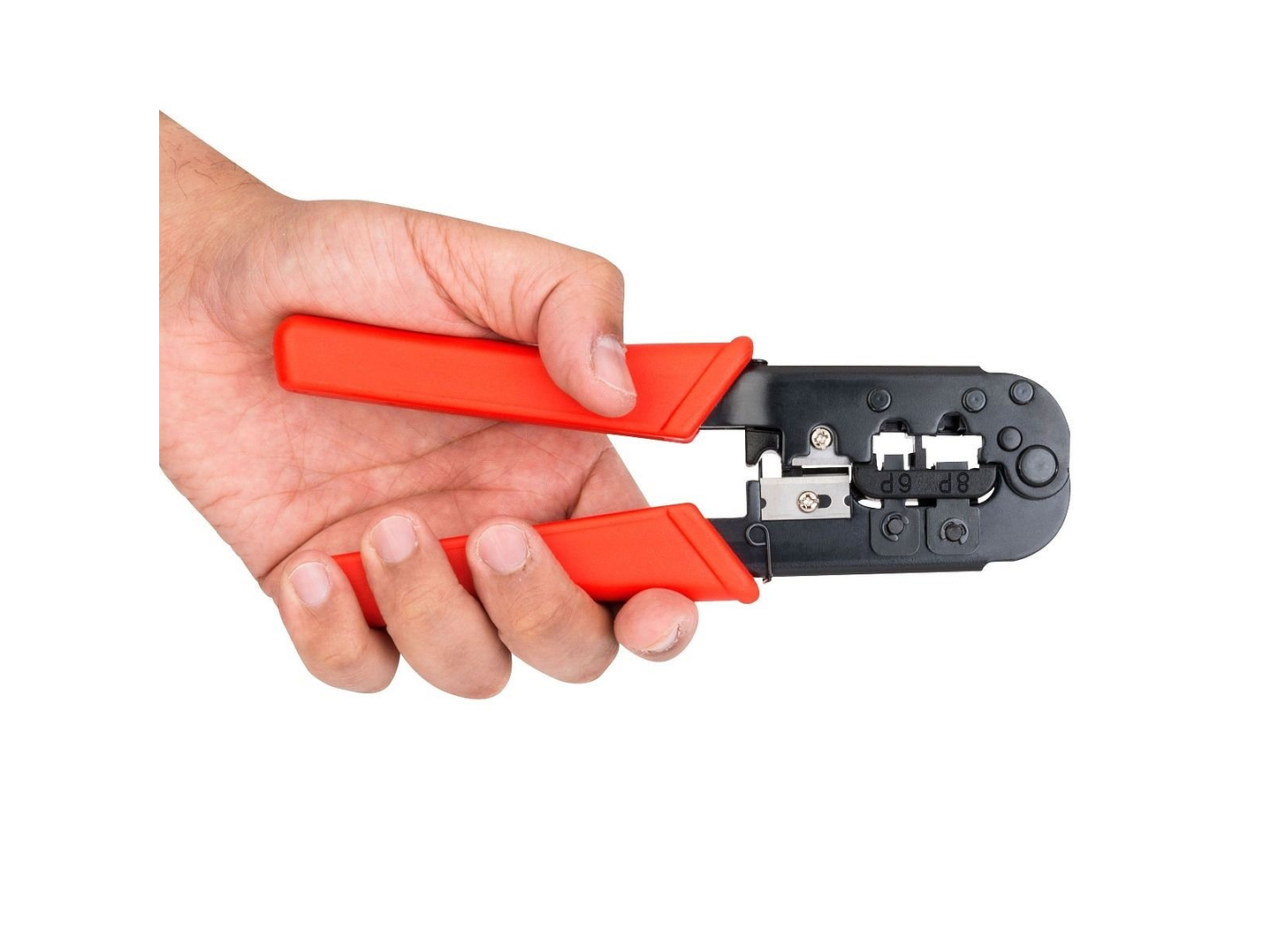 Herramienta Crimpeadora Macrotel Rj45 6P y 8P 2